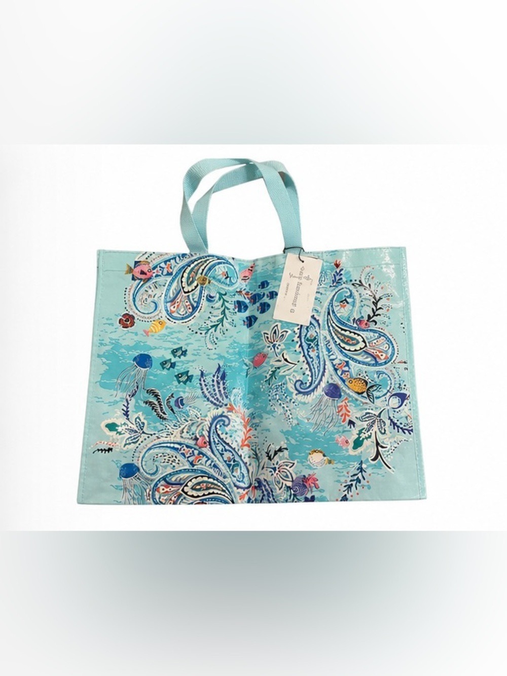 NWT Vera Bradley Market Tote Spring 21 Medley - Picture 2 of 4